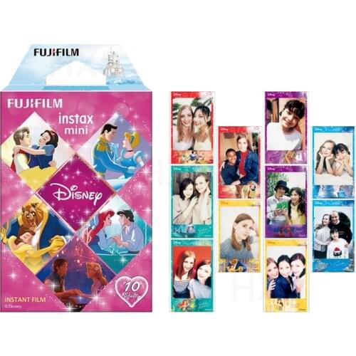 Limited Fujifilm Instax Mini Color Film Dis Princess For Instax Mini 11 9 8 70 90 7s 25 Instant Camera SP-1 SP-2 LiPlay Printer