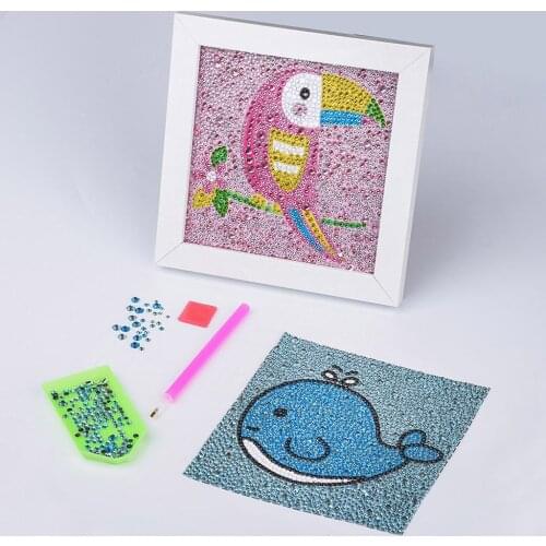 Childrens Gift DIY 5D Full Dinosaur Special Shaped Diamond Painting Cross Stitch Animal Diamond Embroidery Cartoon with Frame