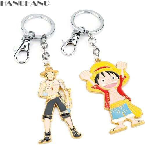 Classic Anime Trinket Keychain Metal Pendant Key Buckle Cartoon Key Rings Backpack Car Keyholder Trinket Gifts