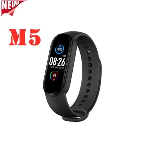 M5 Smart Watch Men Women Heart Rate Monitor Blood Pressure Fitness Tracker Smartwatch Band 5 Sport Watch for IOS Android