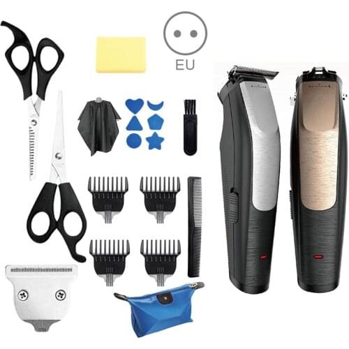 Electric Hair Clipper Kids Men Rechargeable Cordless Rechargeable Trimmer Cutting Machine With Hairdressing Kit Electric Fader