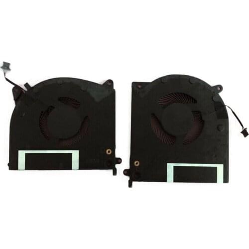 JIANGLUN New CPU&GPU Cooling Fan Set For Dell Alienware M15 R2 N18E Gaming 0X9FRW