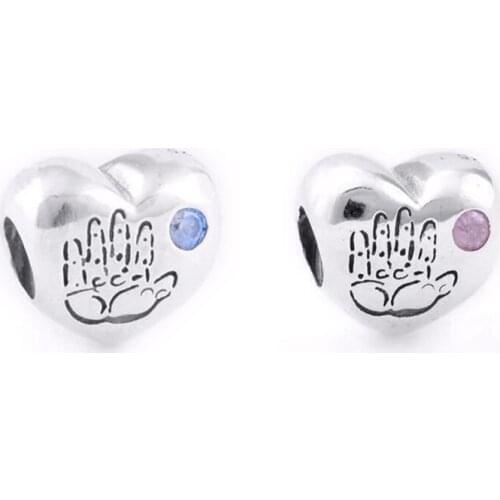 Fit Pandora Bracelets Baby Boy & Girl Charms 925 Original Sterling Silver Beads for Jewelry Making DIY Women Berloque