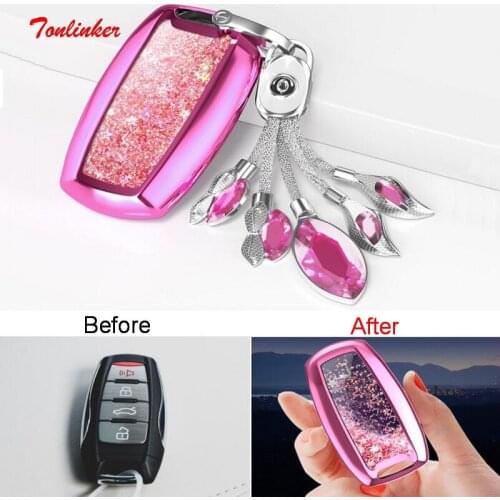 Tonlinker Interior Car Cover Case Sticker For GWM HAVAL JOLION/H6 2021 Car Styling 1 Pcs TPU Cover Case