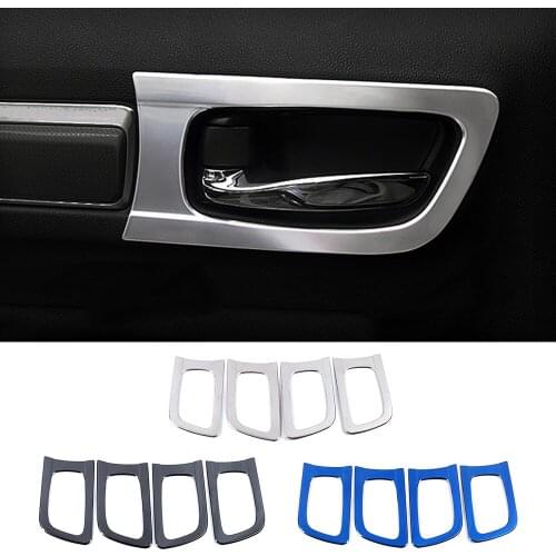 For Renault Koleos 2017-2020 Inside Door Handle Frame Inner Handle Cover Trim Stainless Steel Interior Sticker For Samsung QM6