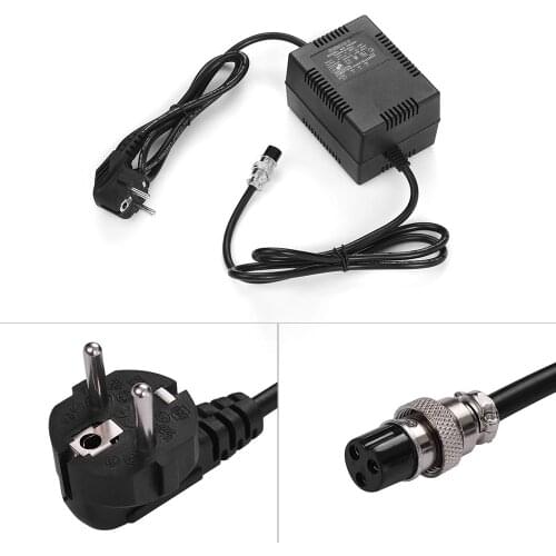 High-power Mixing Console Mixer Power Supply AC Adapter 18V 1600mA 60W 3-Pin Connector 220V Input EU Plug for 10-Channel
