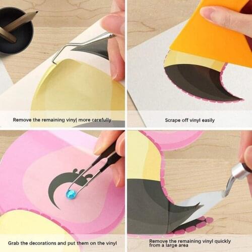 18Pcs Vinyl Weeding Tools Craft Basic Set for Weeding Vinyl, Silhouettes, Cameos