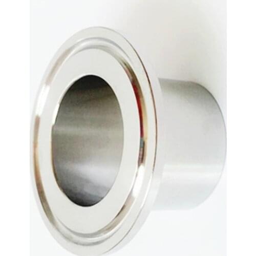 19mm Tube OD Length 28.6mm Stainless Steel Sanitary Weld Ferrule Connector Pipe Fitting For Homebrew Fit 1.5" Tri Clamp