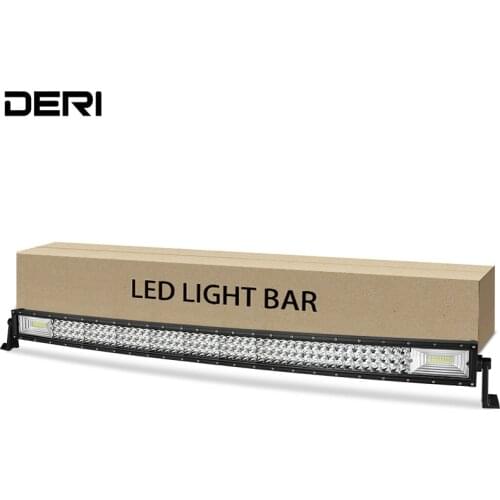 42'' Inch Curved Led Light Bar Combo Beam 594W 3-Row Led Work light bar for Driving Offroad Car Boat Truck 4x4 SUV ATV 12V 24V