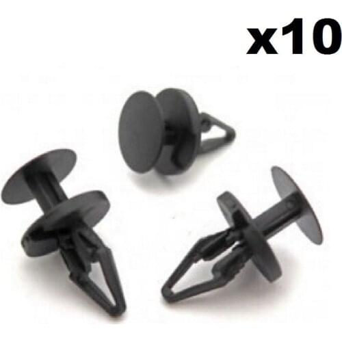 10x For Ford Fiesta Focus & Mondeo Front Bumper, Wheel arch lining Splashguard Clips