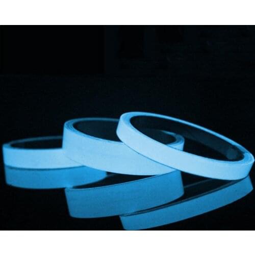 Color Luminous Tape Self-luminous Colorful Light Up Warning Strip Door Aisle Stage Decorations Luminous Tape