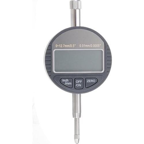 0.01mm / 0.0005" Digital Dial Gauge Probe Measuring Range 12.7mm / 0.5'' Precision Dial Indicator Gauging Tools