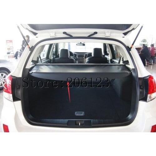 For Subaru Outback 2008 2009 2010 Car Rear Trunk Security Shield Cargo Cover High Qualit Black Auto Accessories