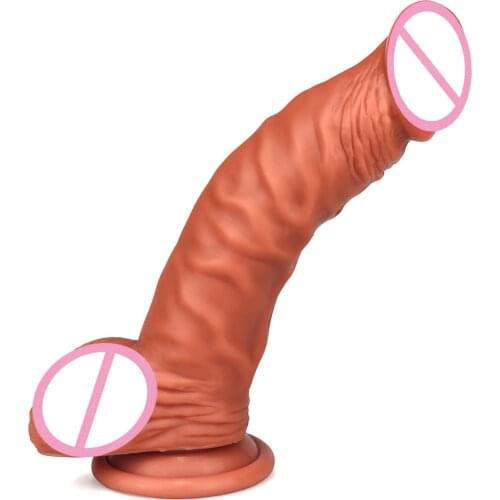 Soft Silicone Dildo Realistic with Suction Cup Dildo Dick Anal Big Penis for Women Sex Toys Female Masturbator Adult Sex Product