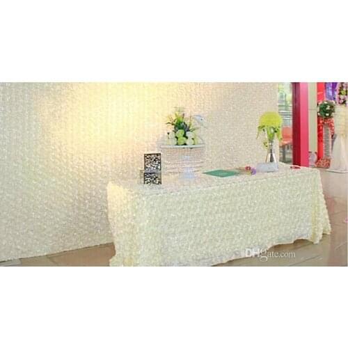 New Arrival Luxury Wedding Centerpieces Favors 3D Rose Petal Carpet Aisle Runner For Wedding Party Decoration Supplies 14 Color