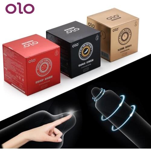 OLO 10Pcs/set Lubricated Condoms Ultra Thin Delay Ejaculation Natural Latex Penis Condoms Sex Tool For Men Erotic Adult Products