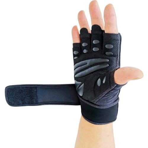 Weight Lifting Fitness Gloves Gel Full Palm Protection Gym Workout Protector Gloves Women Men Training Power Lifting Equipment