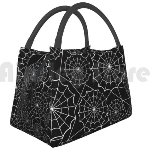 Portable Insulation Bag Halloween Spider Web Halloween Spider Web Halloween Spiderweb Spider Web Spiderweb