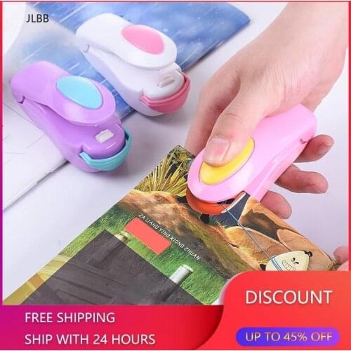 Mini Portable Food Sealer Snack Bag Clip Hot Sealer Candy Blend Color Home Kitchen Store Electric Appliances Tools Small Items