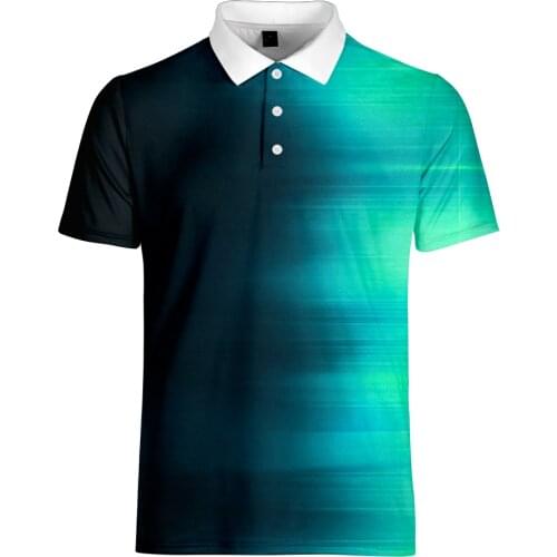 WAMNI Short Sleeve Polos For Men