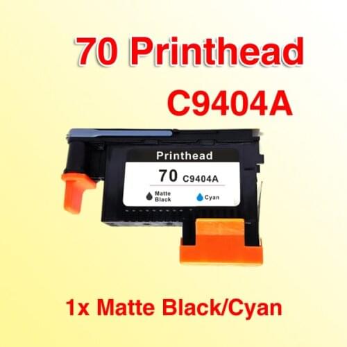1x compatible for 70 C9404A Matte Black/Cyan Printhead replacement for hp70 Z3100 Pro B8850