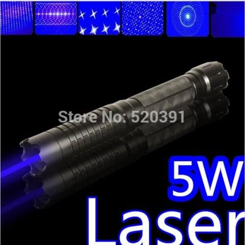 450nm 3000000 Blue Laser Pointers Pen Flashlight burn match candle lit cigarette wicked wholesale LAZER pen With 5 star caps