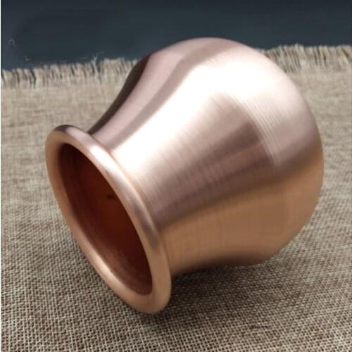 7.8cm*9.5cm Mongolian-Red-Copper-Fire Cups Therapy Body Cupping Massage Set acupuncture Medical Vacuum Stress Relief Health Care