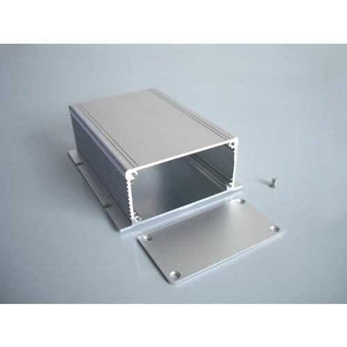 Aluminum shell enclosure with panel power shell electric box DIY 88*40*110mm NEW
