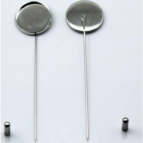 Beadsnice top quality brooch pin wholesale18mm to 27mm vintage brooch blanks for fashion brooches jewelry making ID23054