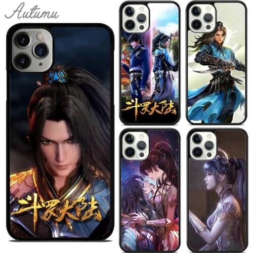 Douluo Continent Anime Tang San Phone Case for iPhone 11 12 Pro Max mini X XR XS SE 2020 5 6S 7 8 Plus Galaxy S9 S10 Cover shell