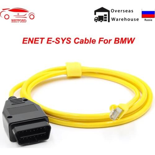 For BMW F-series E-SYS ENET OBD OBD2 Coding Data Car Diagnostic Cable ESYS for BMW ICOM Data E-SYS Coding Hidden ENET Data Tool