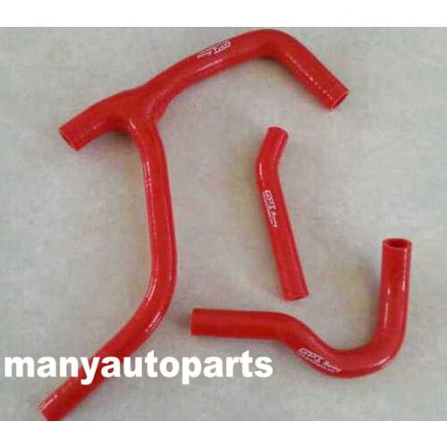 FOR Honda CRF250R CRF 250 R 2014 2015 14 15 Y-KIT silicone radiator hose RED