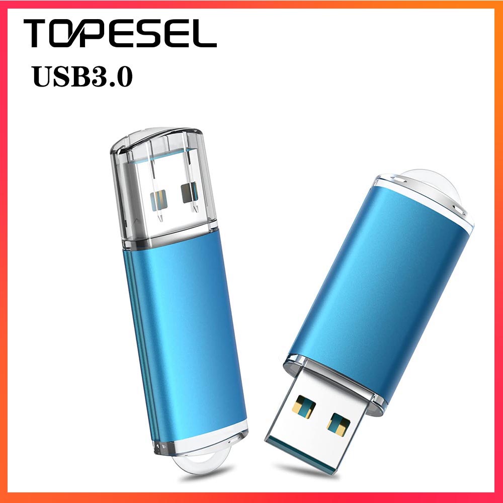 TOPESEL 5 Pack 1GB 2GB 4GB 8GB 32GB 64GB USB 2.0 Flash Drive Memory Stick Thumb Drives