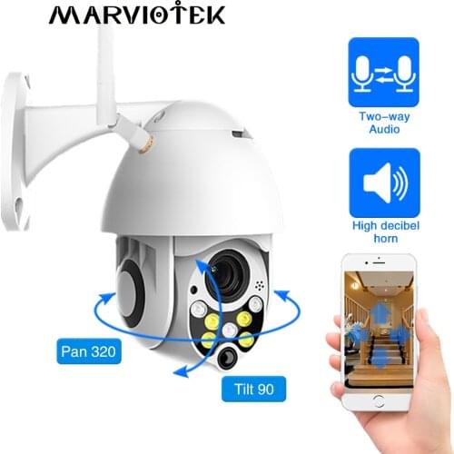 IP Camera Outdoor CCTV Camera WIFI Mini Speed Dome Cameras 1080P Home Security Auto Tracking IP Camera WIFI Video Surveilance IR