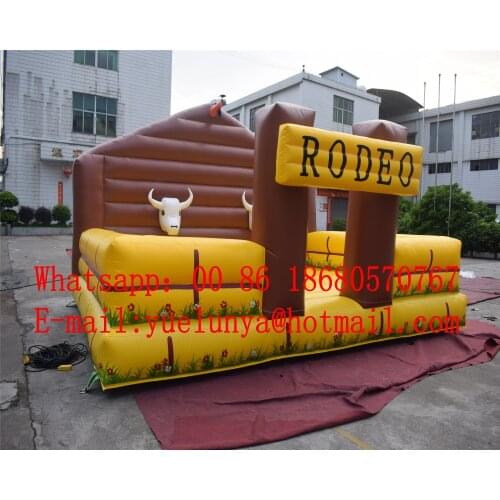 China Guangzhou) inflatable slides,Inflatable rotary machine, bullfight game BYSW-14362