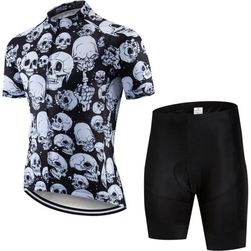2021 new summer cycling suit short sleeve spring and summer road mountain bike clothing cycling pants