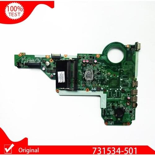 Original 731534-001 731534-501 For HP Pavilion 17Z-E100 17Z 17-E NOTEBOOK DA0R76MB6D0 Laptop Motherboard A4-5000 CPU