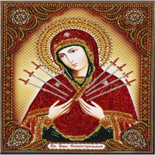 Region Orthodox Icon DIY Embroidery 11CT Cross Stitch Kits Craft Needlework Set Printed Canvas Cotton Thread Dropshipping