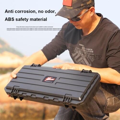 Strong Safety protection case instrument equipment hardware toolbox EDC tool props hard disk water bomb gun storage case