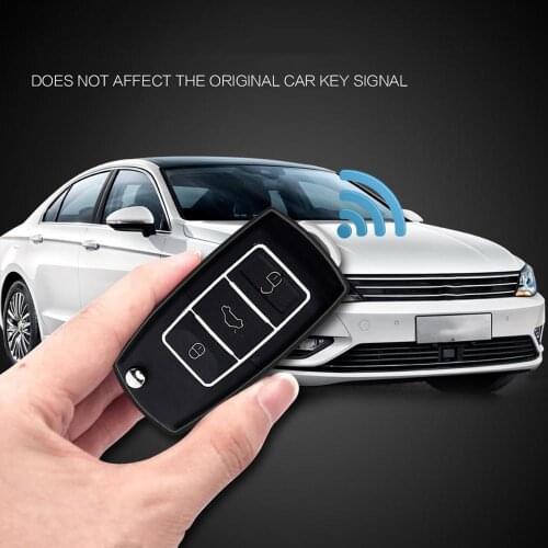 Trendy Design Shockproof Auto Car Key Protective Cover TPU Key Fob Case Suitable for VOLKSWAGEN Series