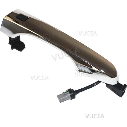 Front Exterior Outside Door Handle Chrome Keyless entry with button for hyundai CRETA 2015 2016 2017 2018 82651M0700 82661M0700