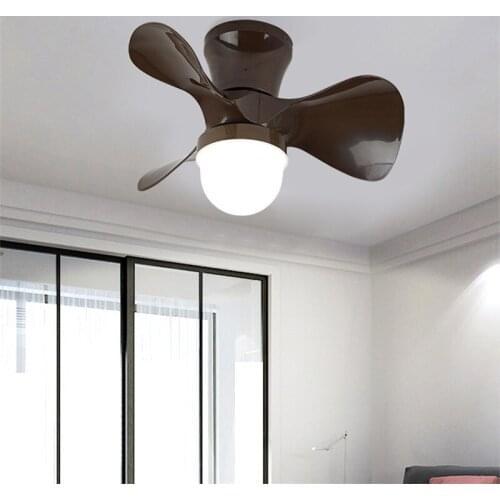 8M Modern Creative Ceiling Fan With Lights Remote Control 3 Colors LED Cartoon Design For Children Home Bedroom Study