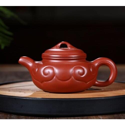 Yixing recommended dahongpao ruyi archaize pure manual authentic home of kung fu tea set gift custom the teapot