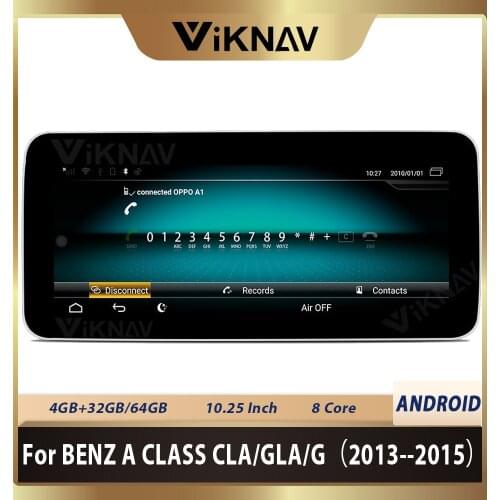 10.25 inch Android Car GPS Navigation for-Benz A G Class CLA GLA 2013-2015 multimedia player Auto GPS Radio Wifi BT