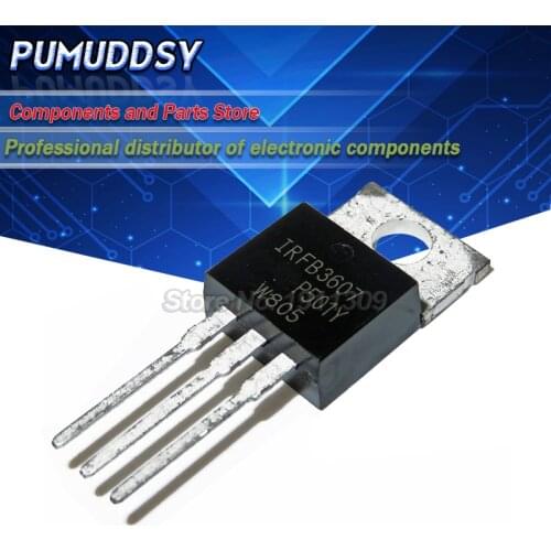 10PCS NEW IRFB3607 IRFB3607PBF 80A 75V TO-220 MOSFET IC