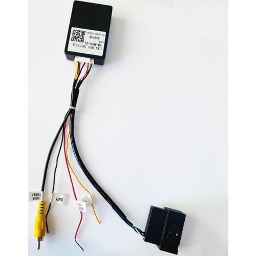 26 PIN RGB to CVBS (RCA) AV Signal Converter Adapter For Volkswagen Rearview Camera For passat CC Tiguan Android DVD