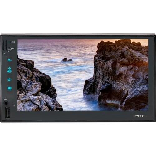 2 Din 6.95'' Car MP4 MP5 Bluetooth WIFI Internet Video Players Touch Screen Car Auto automagnitol GPS Navigation Audio Radio