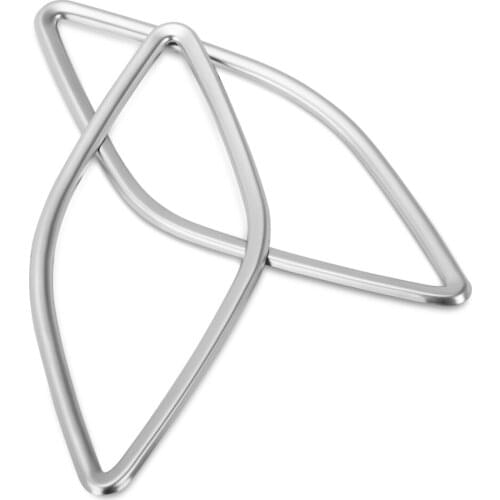 2pcs Stainless steel car stickers of High air-conditioning outlet decoration sequins for Audi A3