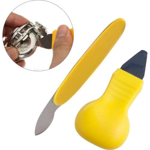 2in 1 Watch Repair Tool Kits Watches Wristwatch Back Cover Case Opener Remover Battery Change Watchmaker Repair Tool Kit Set