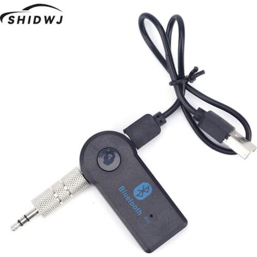 3.5MM Speaker Wireless Car Bluetooth Receiver Adapter AUX Audio Stereo Music Handsfree Home Car Bluetooth Audio Adapter